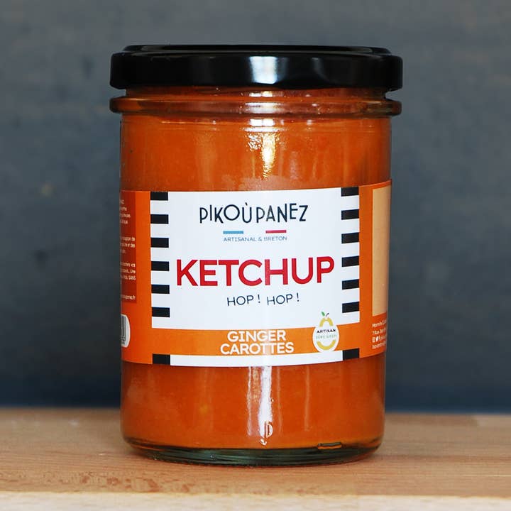 Pikoù Panez - Wholesale Ketchup - VEGGIE Ketchup - Ginger Carrots0