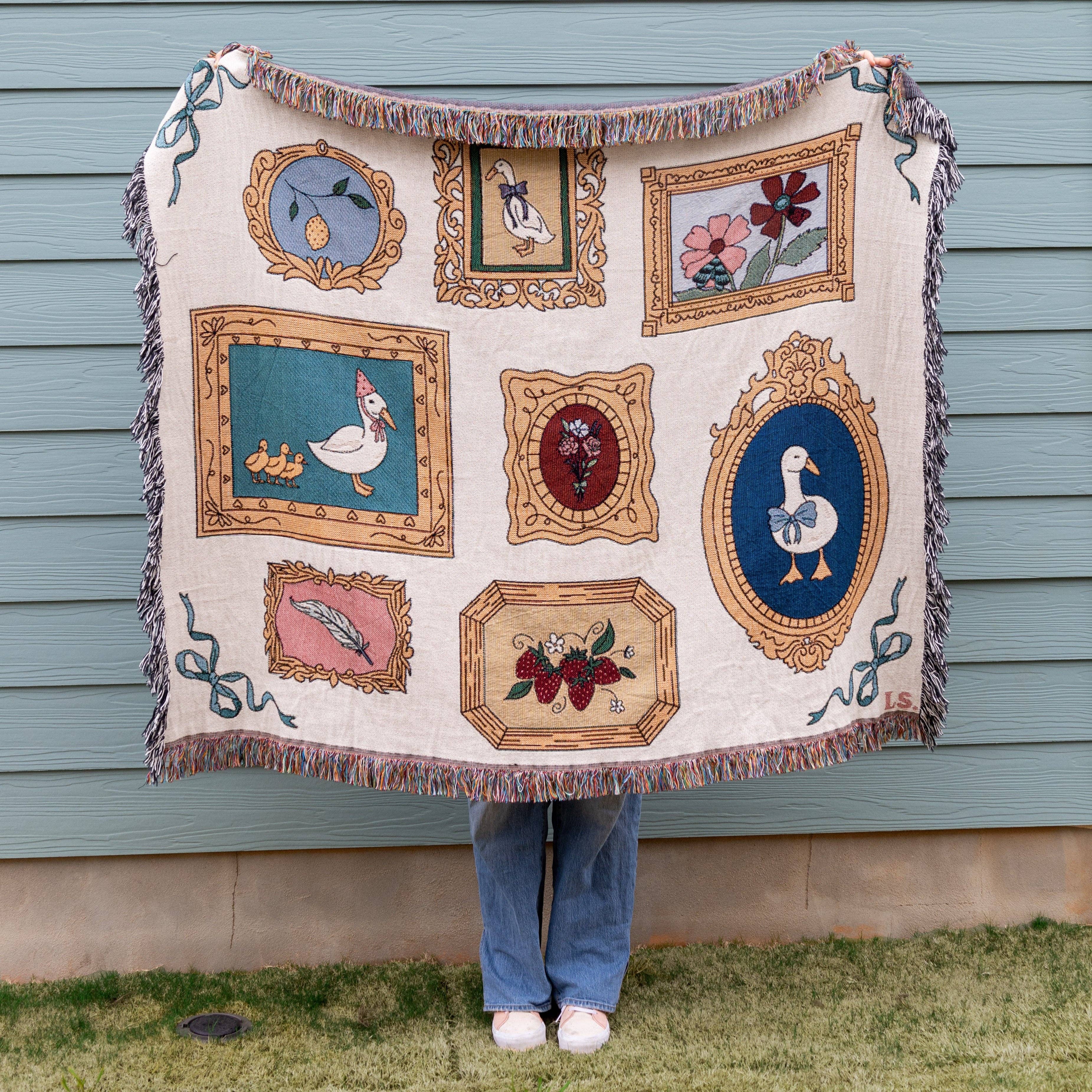 Lindy Stark Designs - Wholesale Throw Blanket - Lucky Duck Blanket3