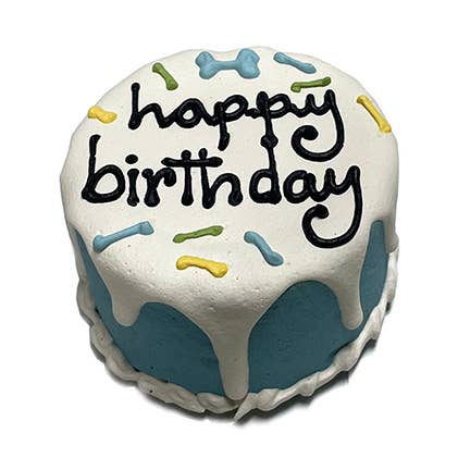 Bubba Rose Biscuit Co. - Wholesale Pet Treats - Dog - Blue Birthday Baby Cake (Shelf Stable)0