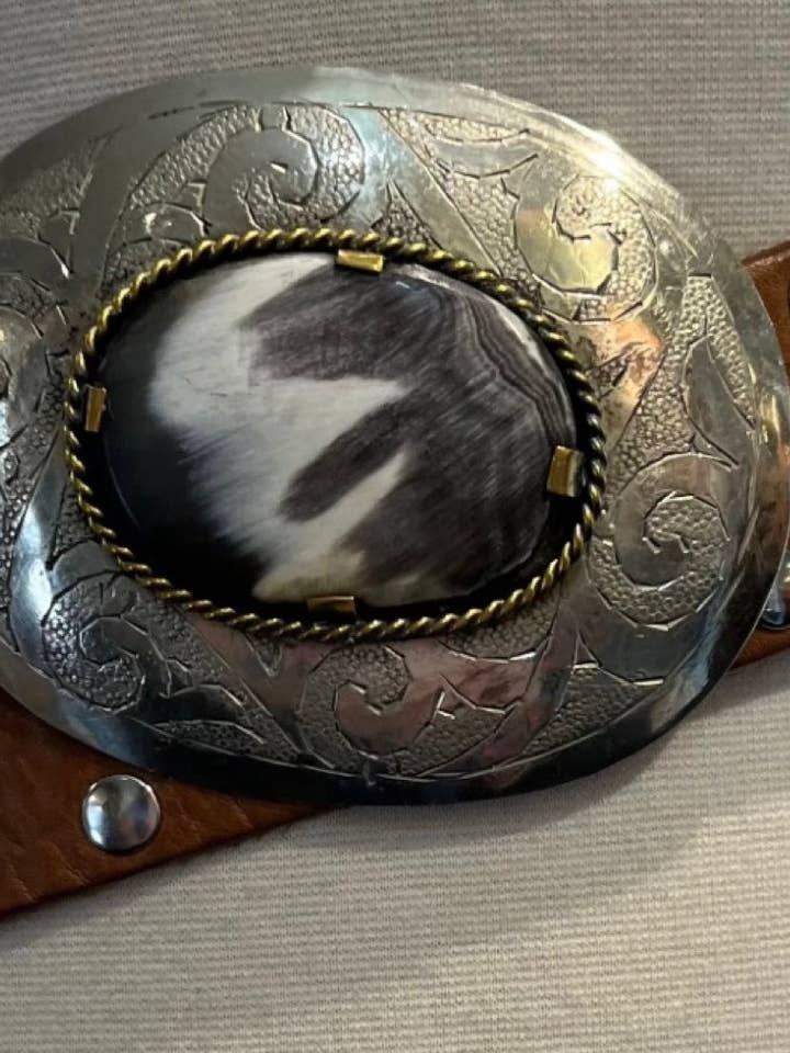 Cinto de couro Médio por atacado de 1 Hide Bags