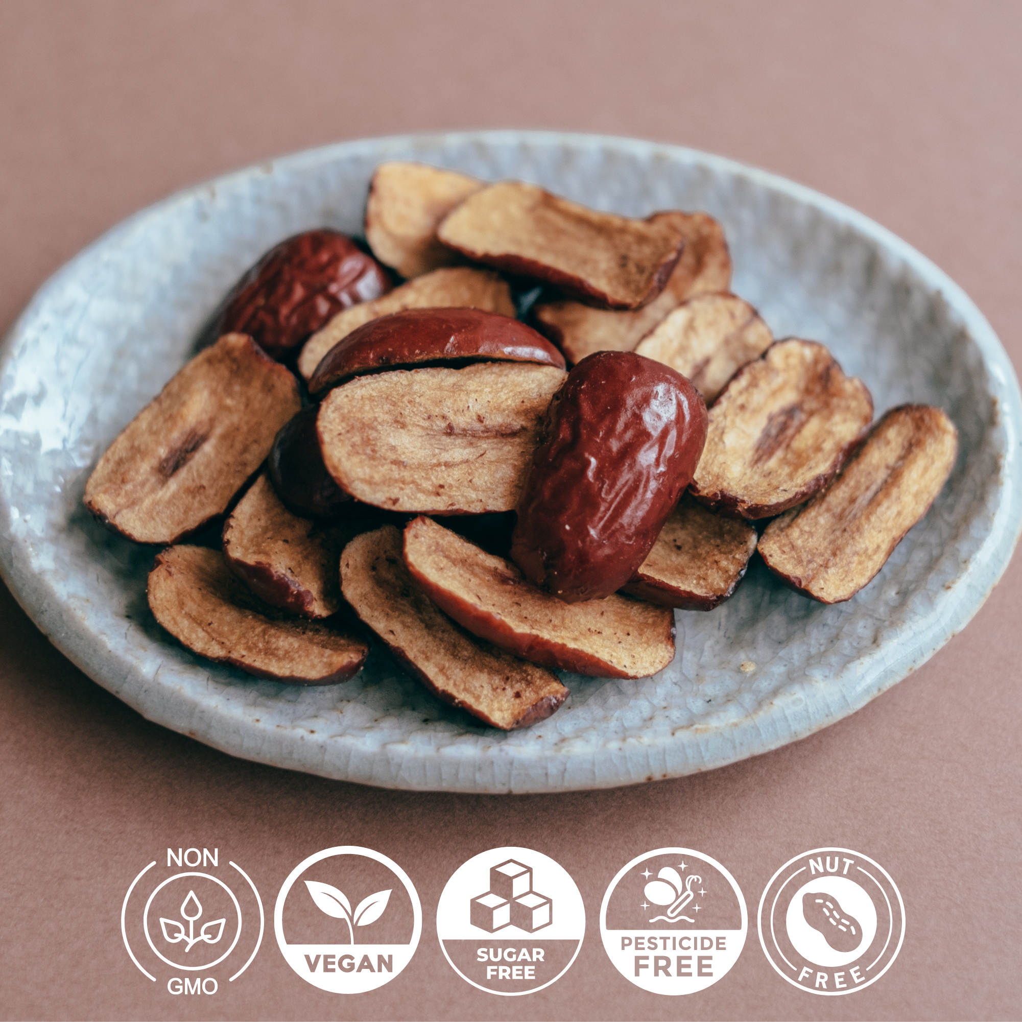 BROWN SUGAR 1ST - Wholesale Dried/Dehydrated Fruit - Crunchy Jujube – ZEN Snack3