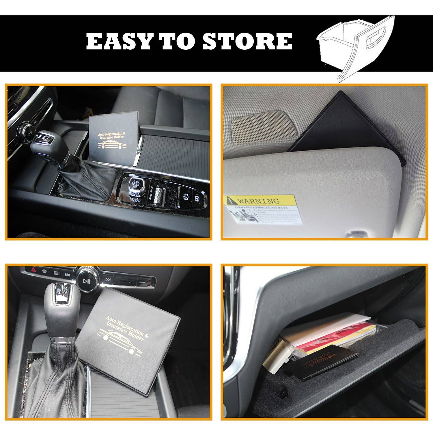 W4W products - Wholesale Card holder – Unisex - W4W Auto Registration Insurance & ID Card Holder (Value Pack)4