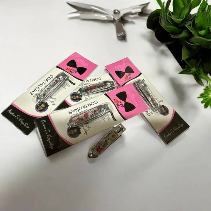 LS GROUP - Wholesale Nail Clipper/Scissor - Floral stainless steel nail clipper0