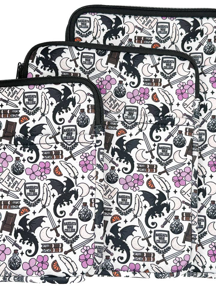 Dragon Rider Book Sleeve for wholesale by Charmed by Nathalie Ann