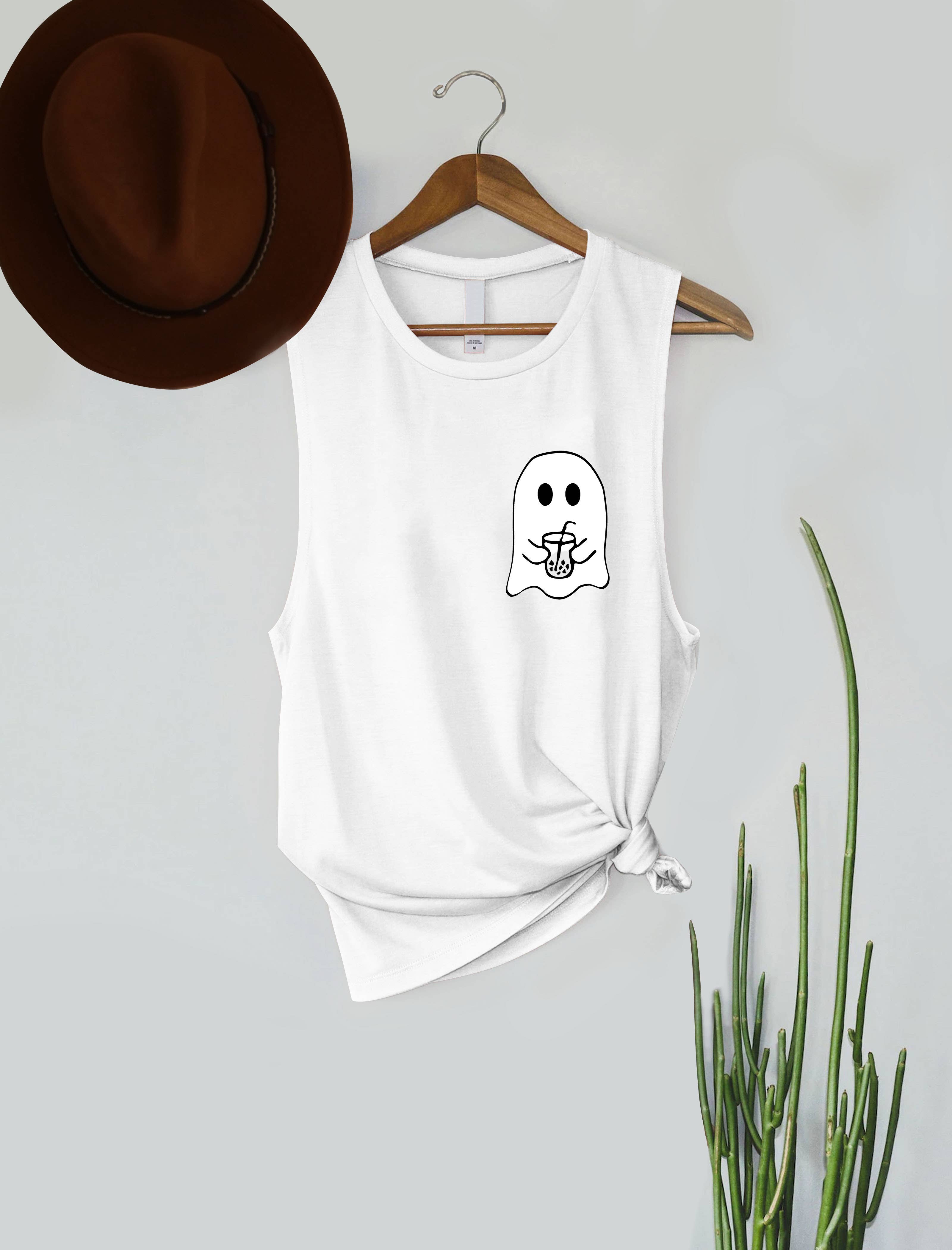 PINK NABI - Wholesale Tank Top - Women's - Halloween Ghost4