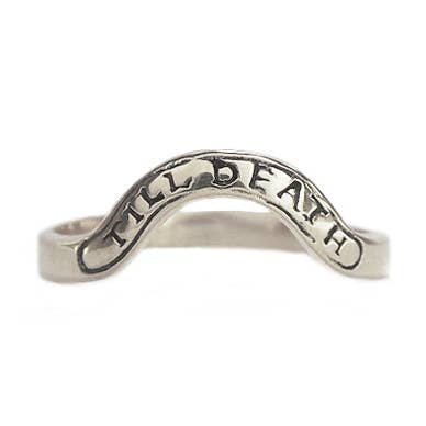 Till Death Banner Ring for wholesale by Hunt Of Hounds