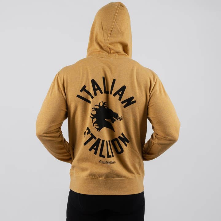 ROCKY STALLION ROBE ZIP UP HOODIE for wholesale by Contenders Clothing