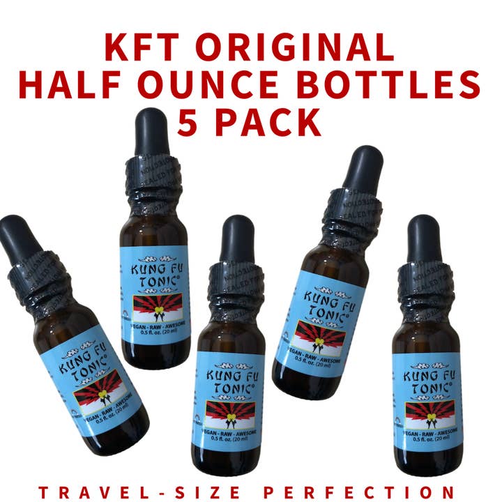 Kung Fu Tonic ♥ .5 Ounces/5 PACK for wholesale by Kung fu tonic