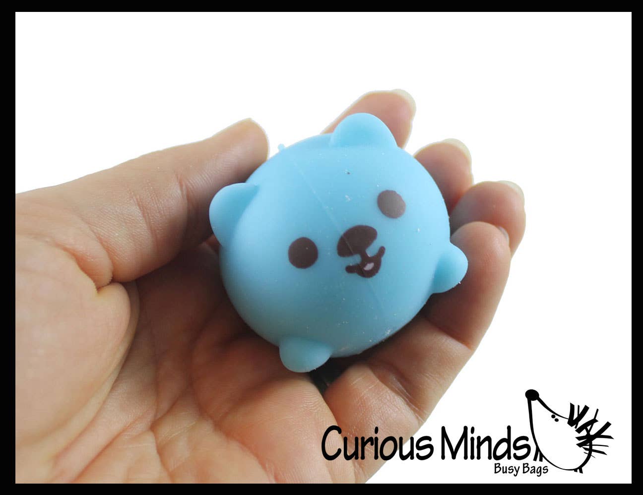Curious Minds Toys - Wholesale Fidget Toy - Kids - 1 Soft Mini Kawaii Animal Stress Ball - Sensory Fidget Stres10