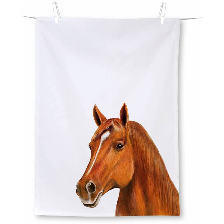 Torchon : CHEVAL DE FERME pour la vente par Carsim Trading Inc.