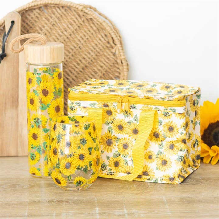Something Different Wholesale - Wholesale Lunch bag/box - Sunflower Print Lunch Bag4