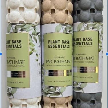 Plant Based PVC Non Slip Shower Mat for Inside Shower, MASSAGE BUBBLE for wholesale by DRINKPOD LLC