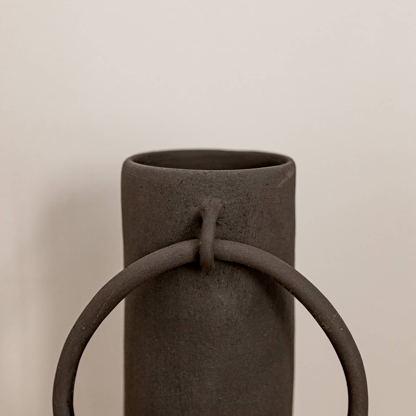 Claycraft - Wholesale Vase - Handmade raw fine ceramic soliflore vase design5