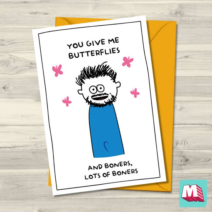 Butterflies And Boners for wholesale by Maktus