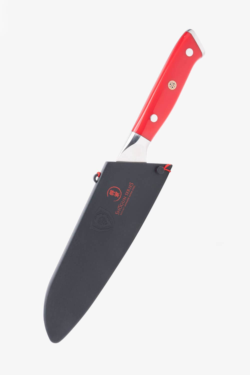 Dalstrong - Wholesale Kitchen/Utility Knife - Santoku Knife 7" | Red ABS | Shogun Series | Dalstrong ©3