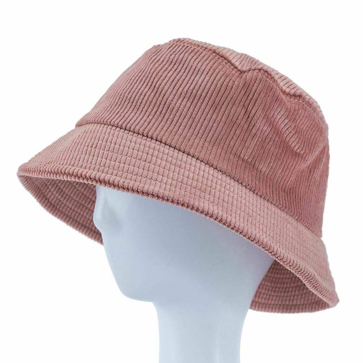Diacly – wholesale Bucket hat – Women's – Woman Solid Color Corduroy Bucket Hat7