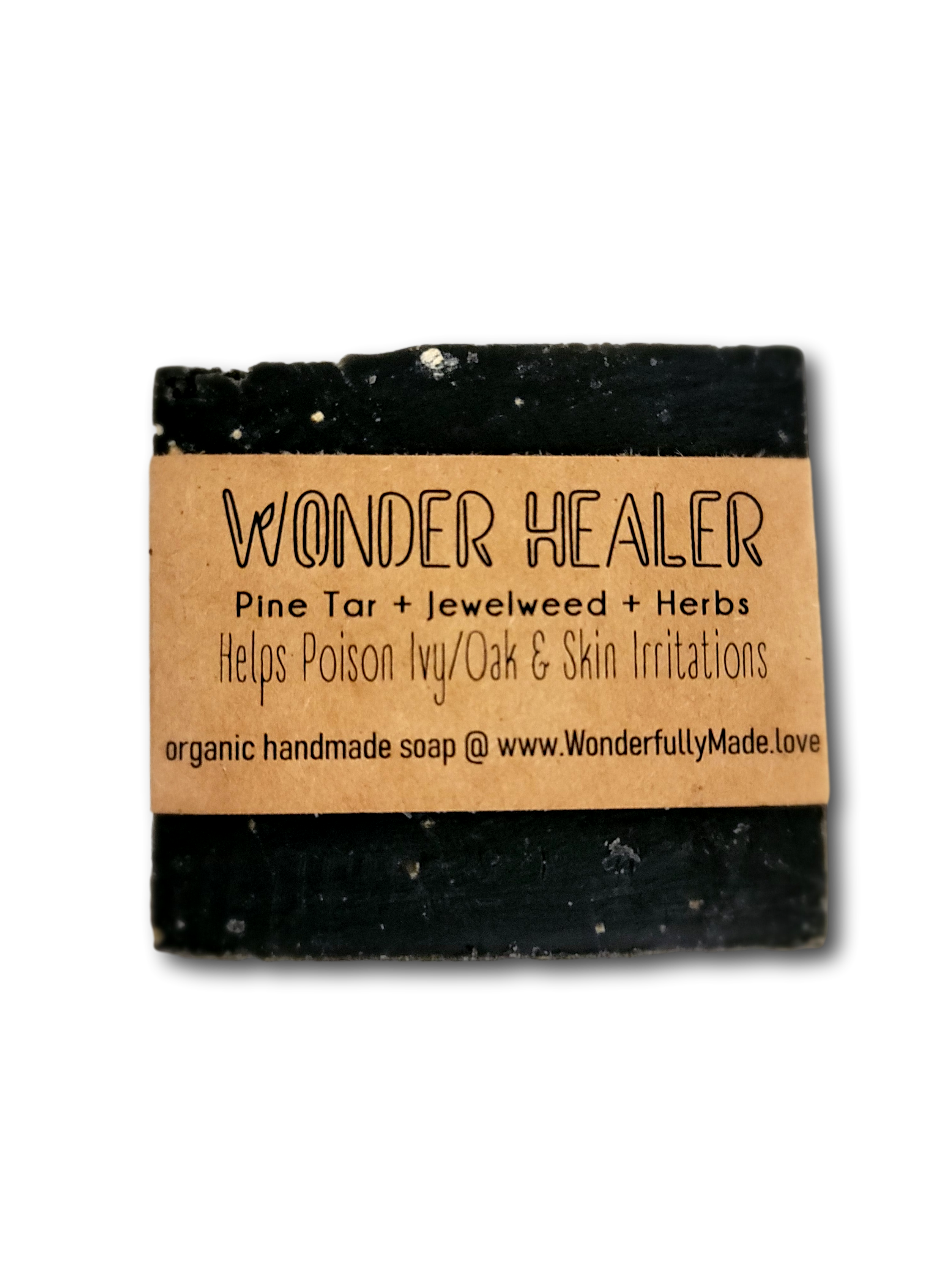 Wonderfully Made .love - Wholesale Bar Soap - Wonder Healer Soap | Pine Tar | Jewelweed | Herbal | Colloidal Oatmeal | for Poison Ivy and other Skin Ailments2