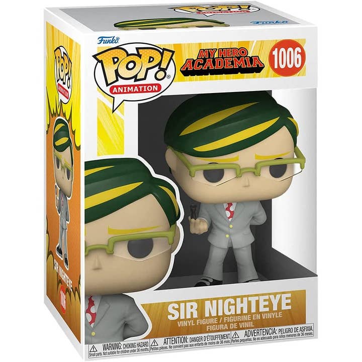 Fundom – Engroshandel Legetøjsfigurer - Børn – Funko Pop! Animation: My Hero Academia - Sir Nighteye
