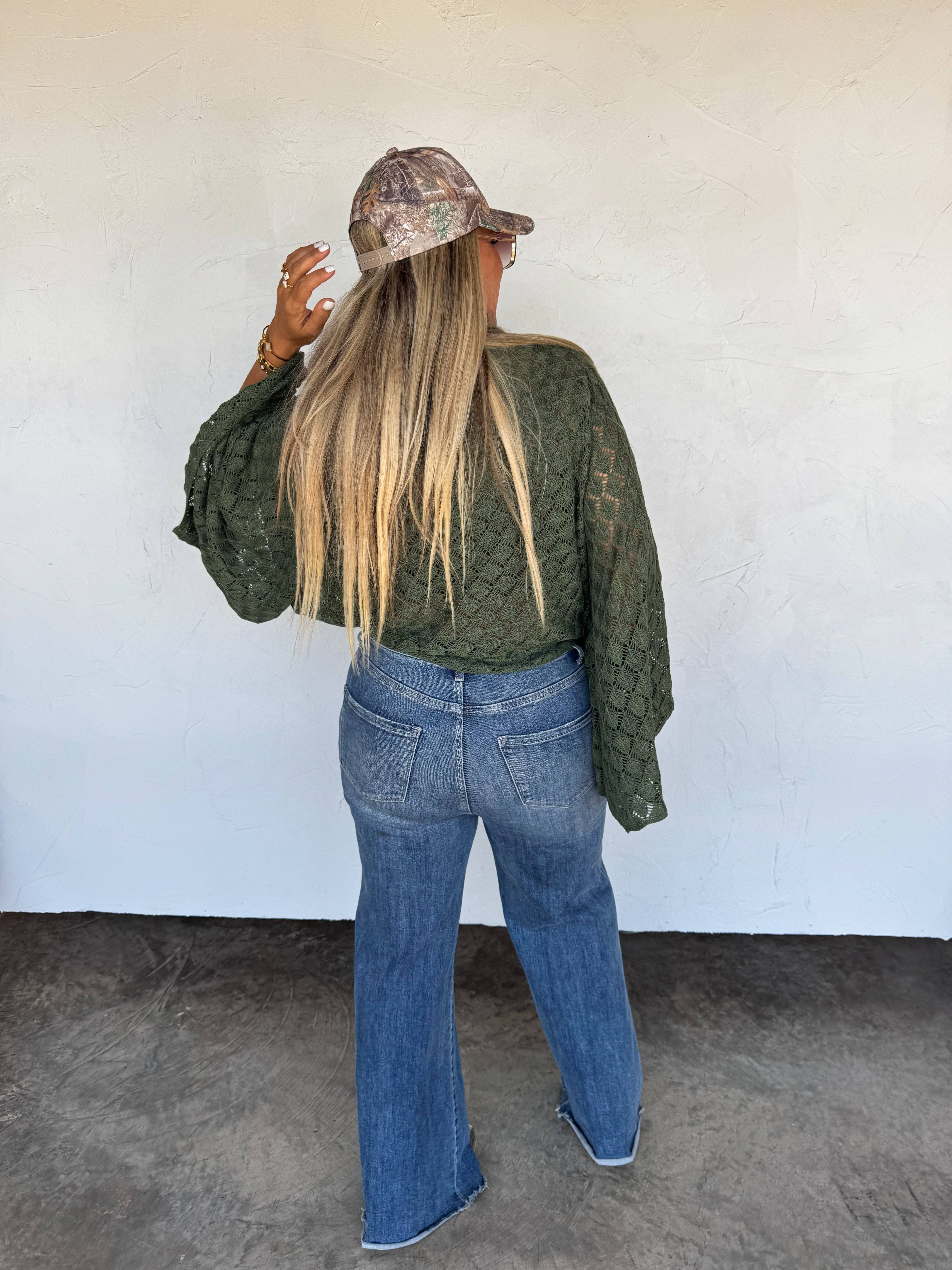 BLAKELEY - Vente Haut en maille – femme - TOP À MANCHES ÉVASÉES ESPRIT LIBRE COULEURS D'AUTOMNE8