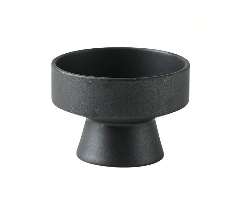 Gohobi （We cover U.S. import duties） - Wholesale Decorative Plate/Dish/Bowl - Gohobi Handmade Ceramic Raised Stand Bowl3