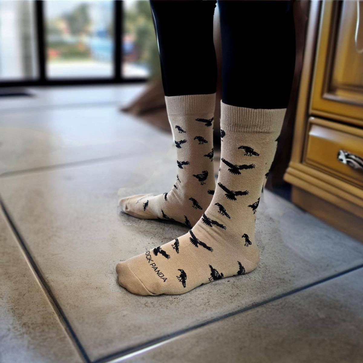 Sock Panda - Vendita all'ingrosso Calzini - Donna - Calzini modello Raven di The Sock Panda (taglia M per adulti, scarpe da donna da 5 a 10)1