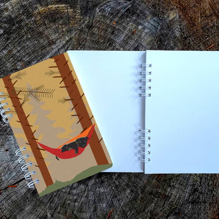 Caderno de Espiral Cachorrinho na Rede por atacado de Soijen Illustrations