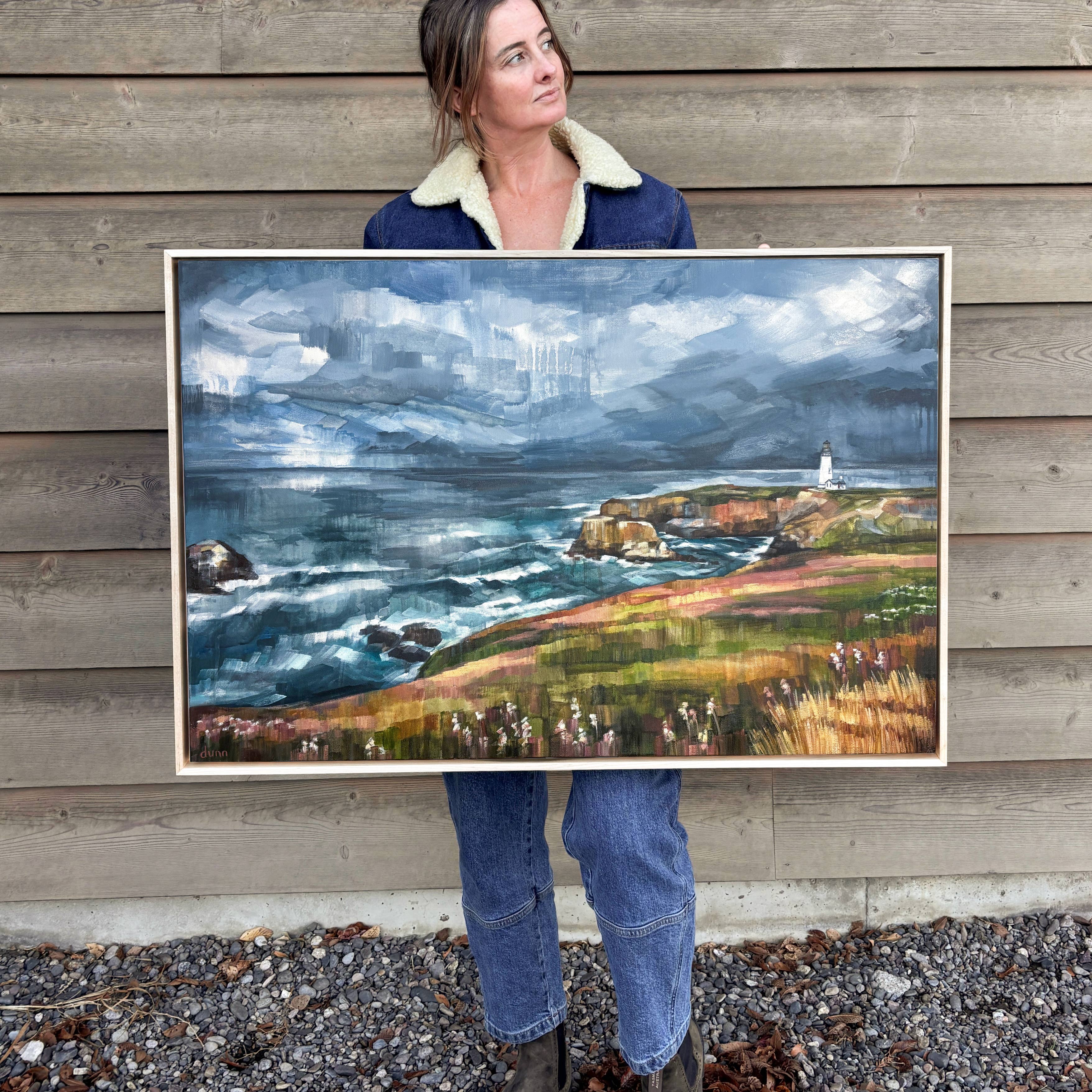 SheilaDunnArt - Wholesale Art Print - Yaquina Head | Signed archival print of original painting2