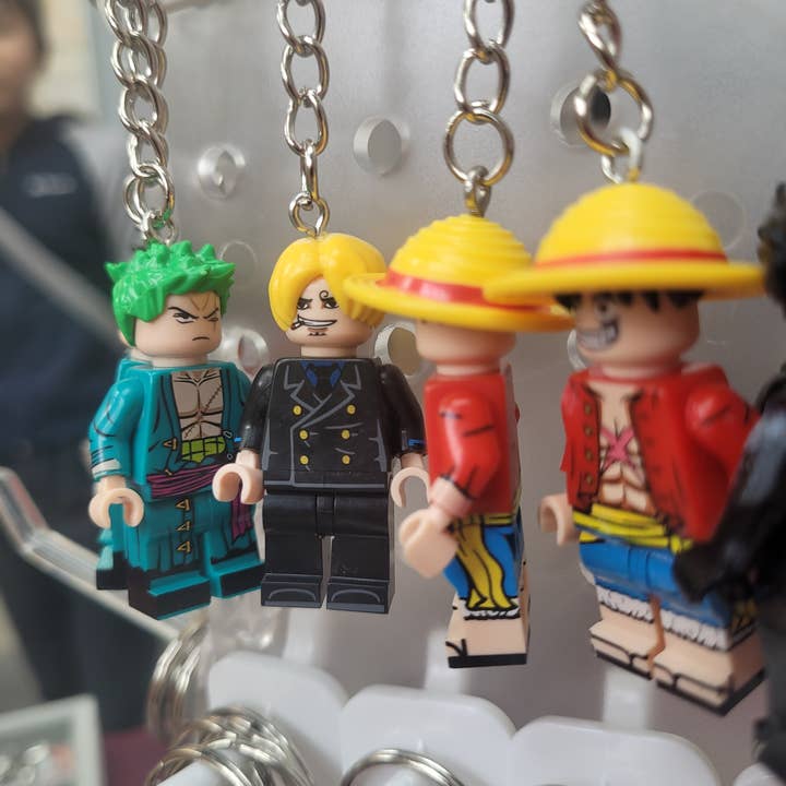 Con-Quest Crafts - Wholesale Keychain - Unisex - Anime and Manga Inspired Minifigure Keychains 11