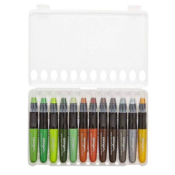 KINGART - Wholesale Crayons - Gel Stick Crayons 48 Colors13