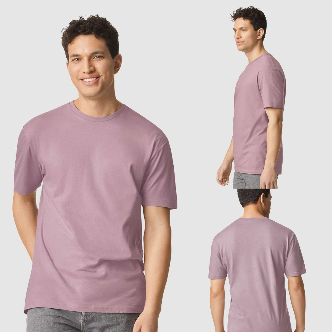 MYES BULK APPAREL - Vente T-shirt – unisexe - T-shirt unisexe en mélange de coton filé à l'anneau chiné4