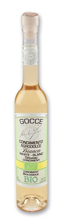 GOCCE ITALIANE – wholesale Vinäger – Organisk VIT Balsamico smaksättning 100ml, B-K0418