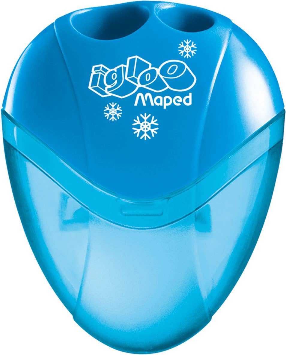 Maped Deutschland GmbH - Wholesale Pencil Sharpener - I-Gloo sharpener, 2 pen size, collection box - display0
