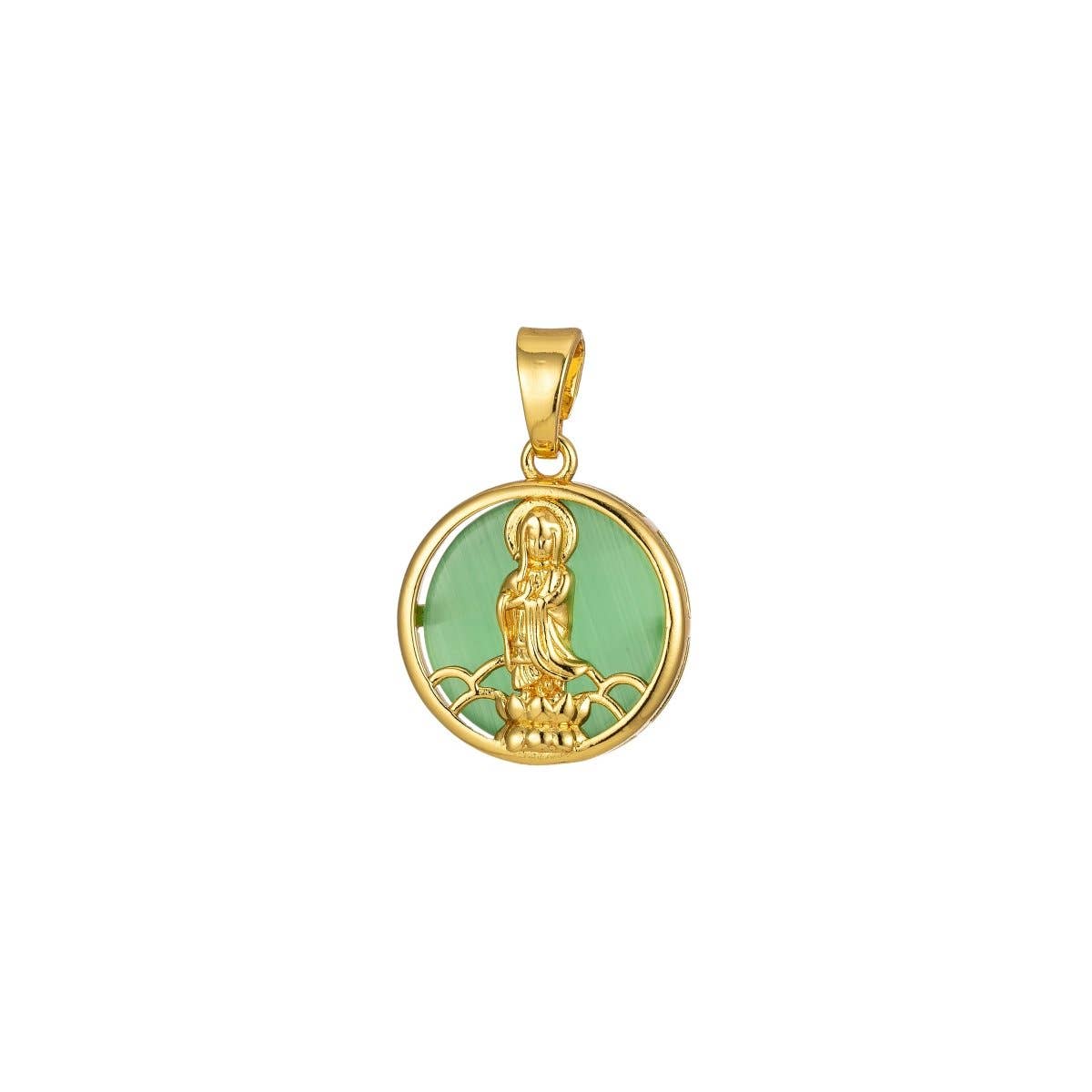 Aim Eternal – wholesale Individuell berlock/hänge – Quan Yin-hänge Buddha Kuan Yin Fint Religiöst Berlock J-296~J-3004