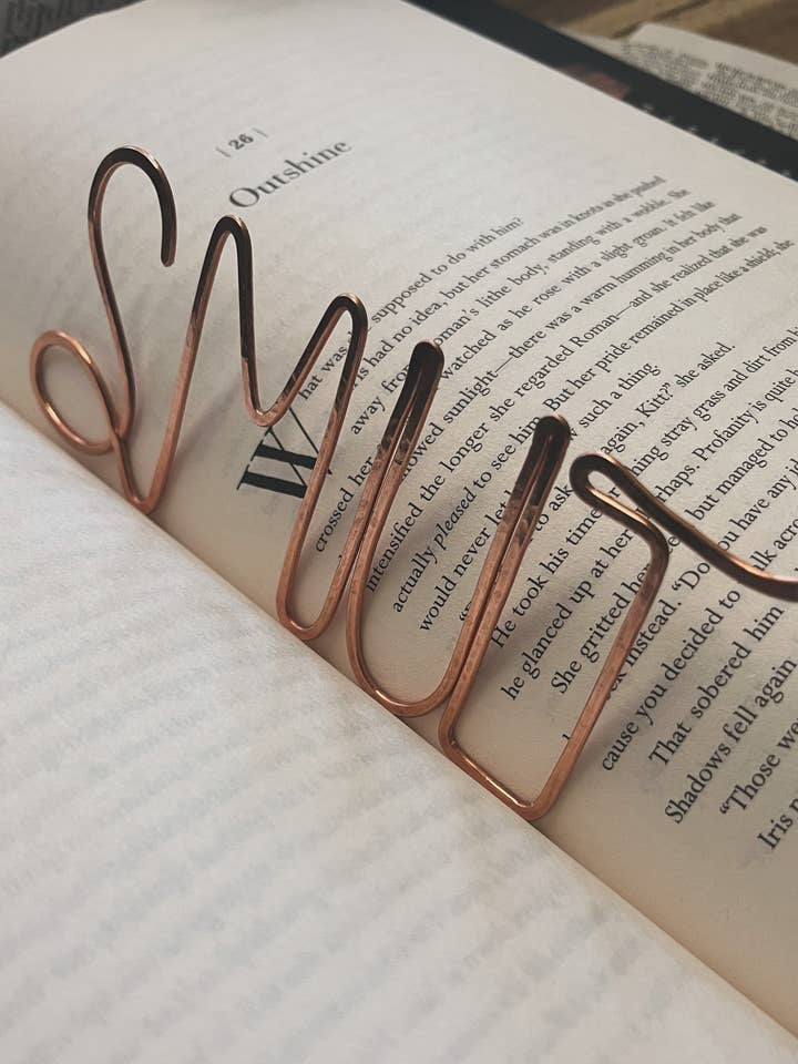 Smut Bookmark for wholesale by Copper Deflections