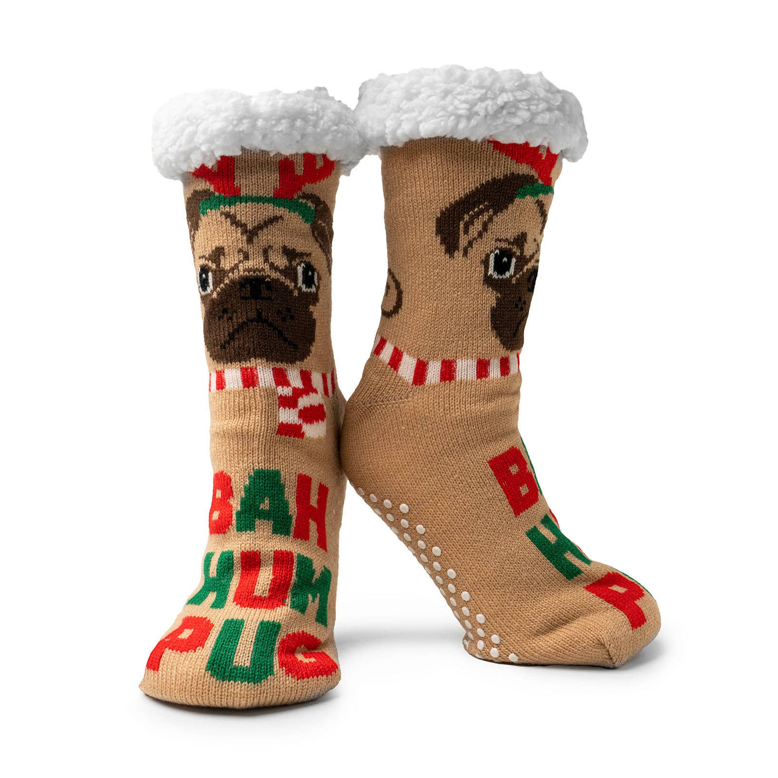 DM Merchandising - Wholesale Sock Slippers - Women's - Two Left Feet® Mistletoes Slipper Socks Open Stock0