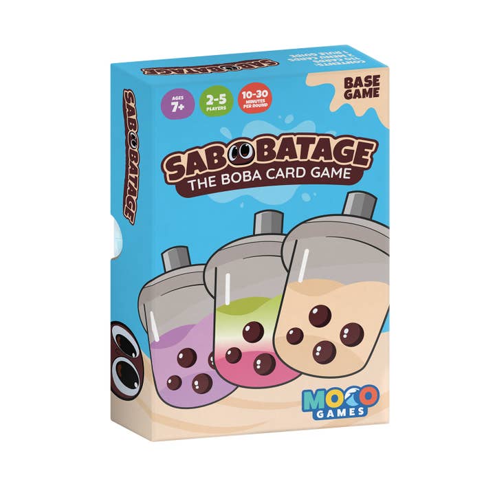 Sabobatage 3e édition : Le jeu de cartes Boba pour la vente par Sabobatage: The Boba Card Game