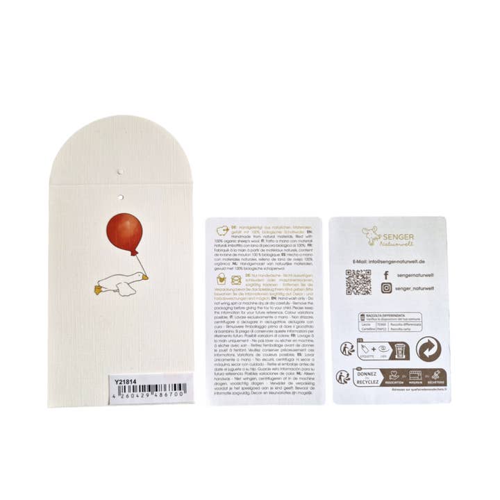 Senger-Naturwelt - Wholesale Stuffed/Plush Toy - Kids & Baby - Floppy animal Dog, small| white & beige4