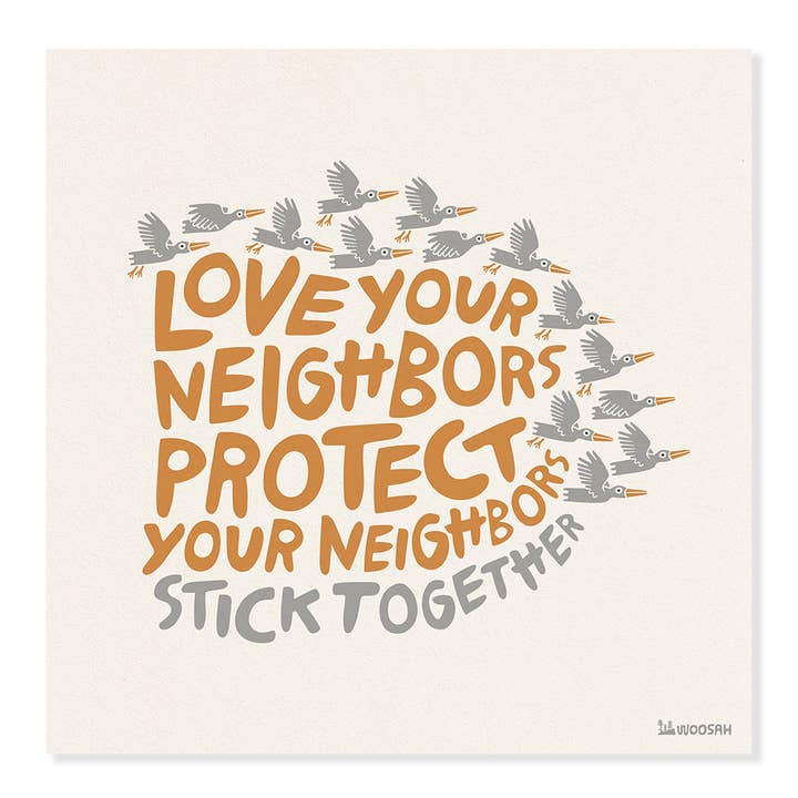 Stick Together Print for wholesale by Woosah Outfitters