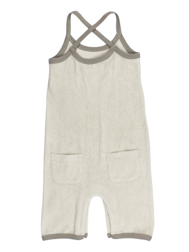 L'ovedbaby - Wholesale Jumpsuit - Baby - Organic Terry Cloth Overall in Neutrals