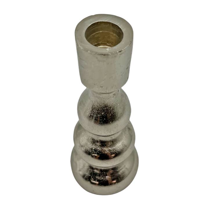 2626 Designs - Vente Bougeoirs - Bougeoir moderne en aluminium de 7 po de haut2