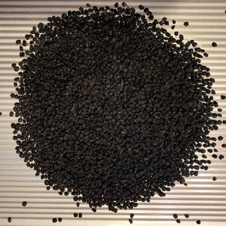 Abby's Elderberry - Wholesale Dried/Dehydrated Fruit - Dried, Organic, Premium Elderberries 1lb
