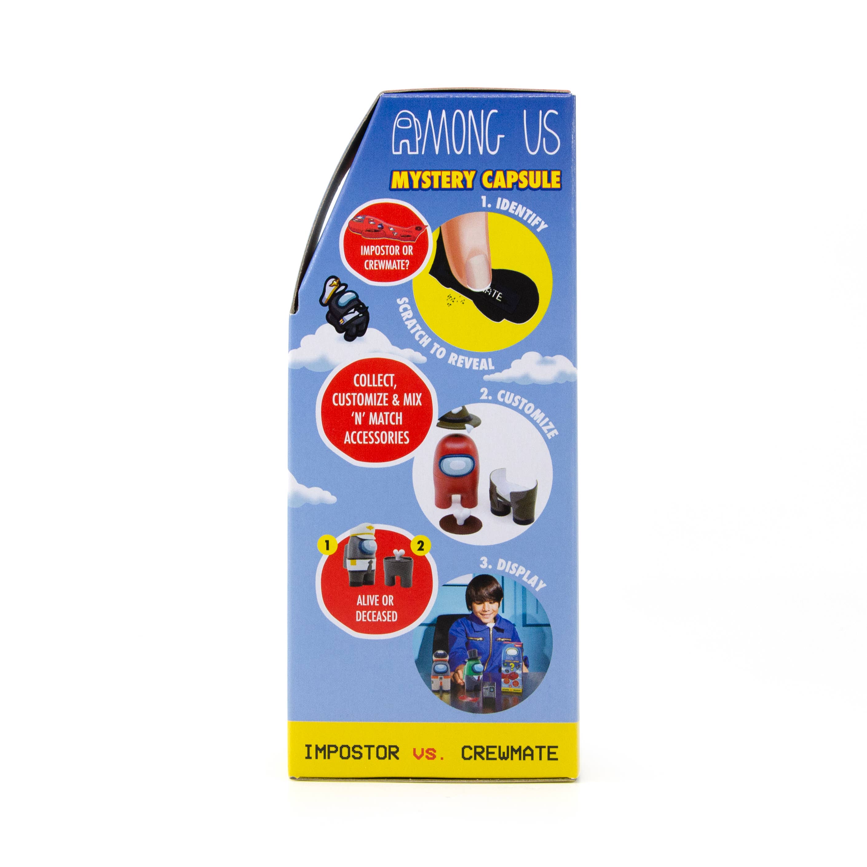 Toys Matter Inc. - Wholesale Figurine Toy - Kids - Among Us Mystery Capsule Toy Figure S2 - Blind Box CDU8