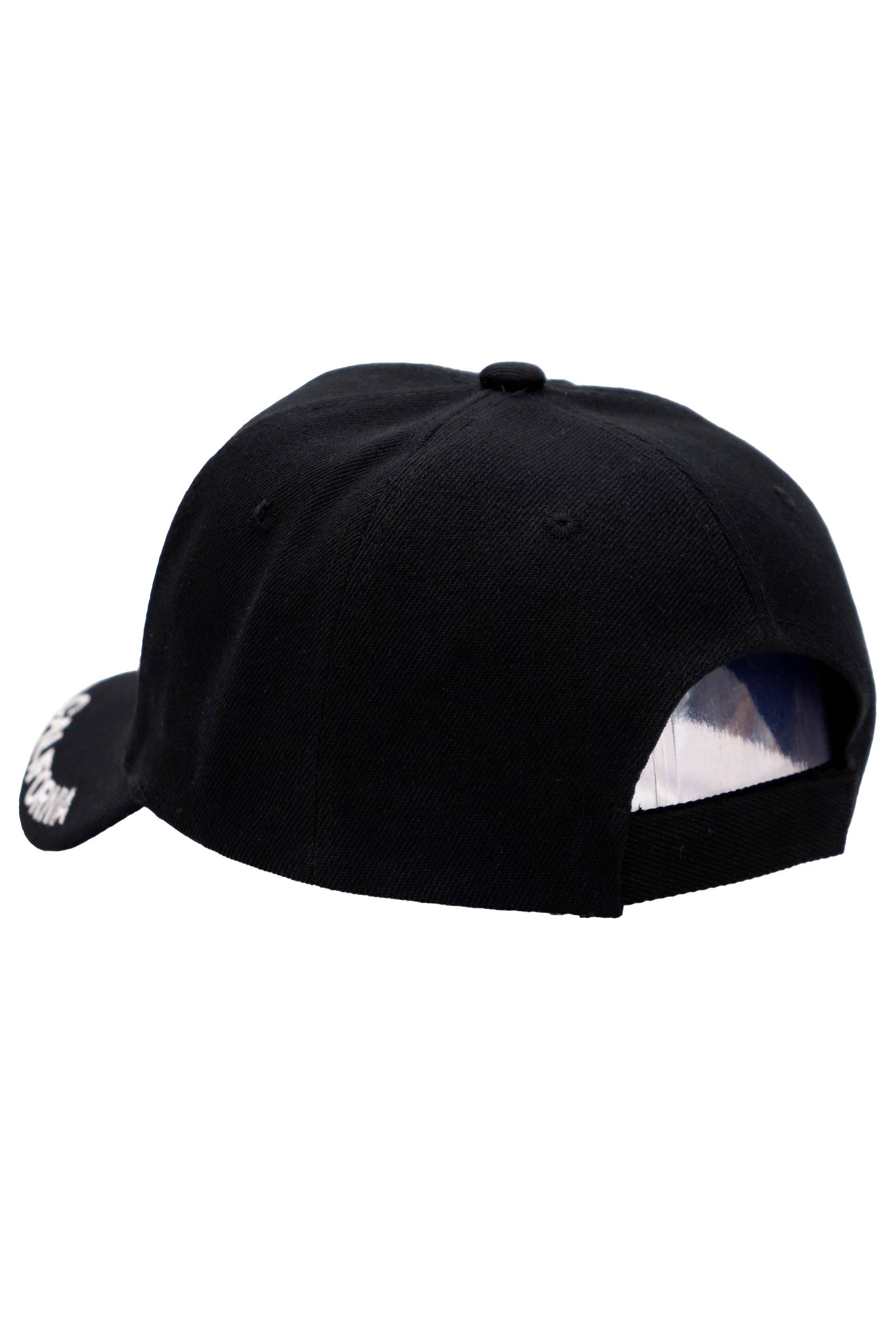 Cap Zone - Vendita all'ingrosso Cappellino da baseball - Unisex - Berretto da baseball con chiusura in velcro della California Republic3