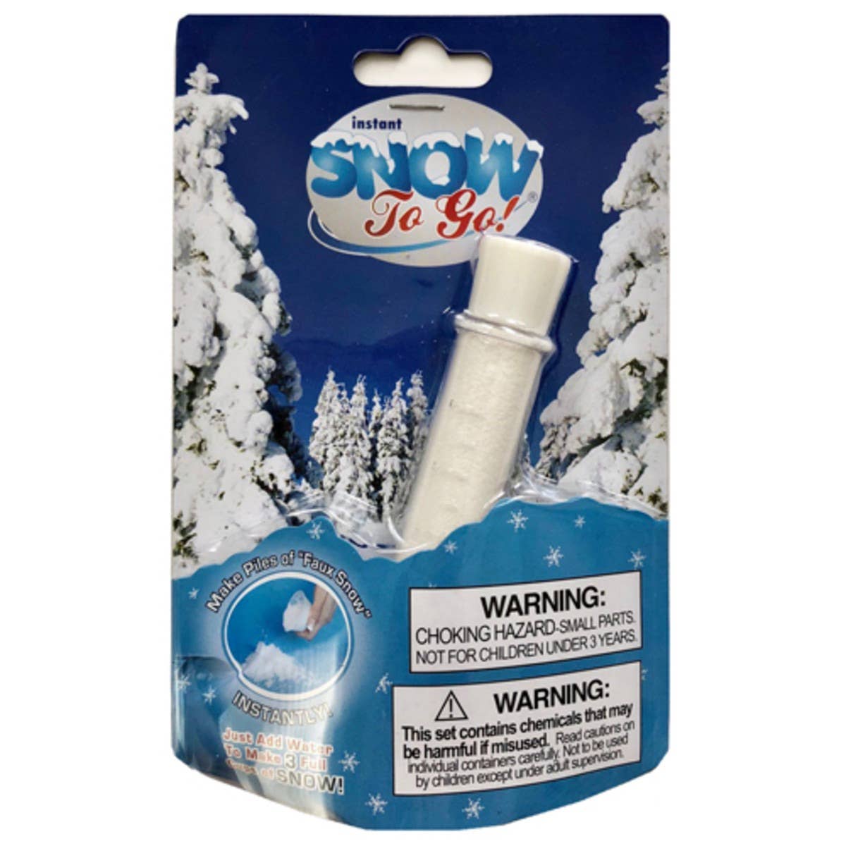 Snow To Go! Insta-SNow 8 Ounce Jar