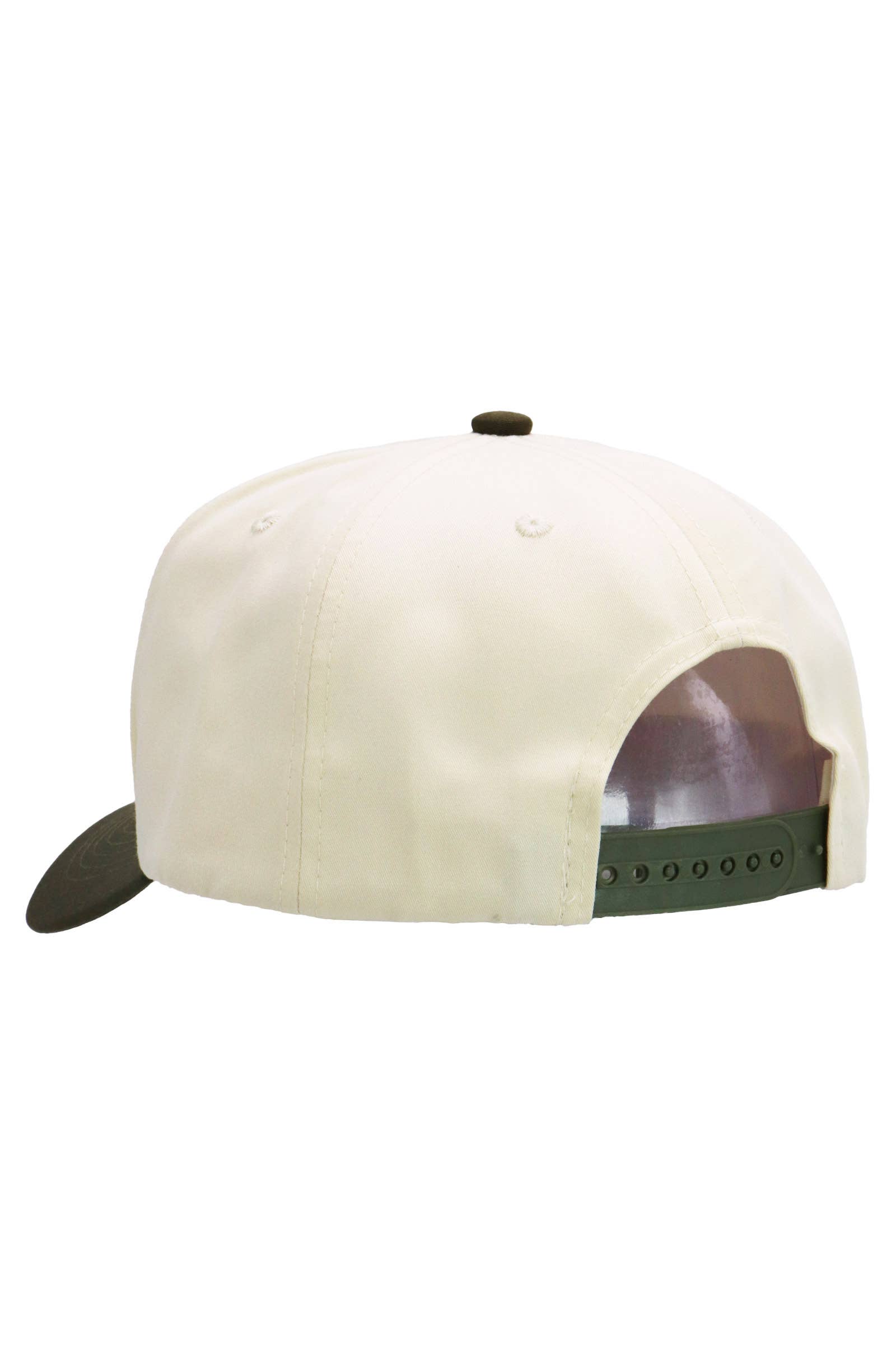 Cap Zone - Wholesale Baseball Cap - Unisex - Two Tone Beige Upper Five Panel Baseball Cap19