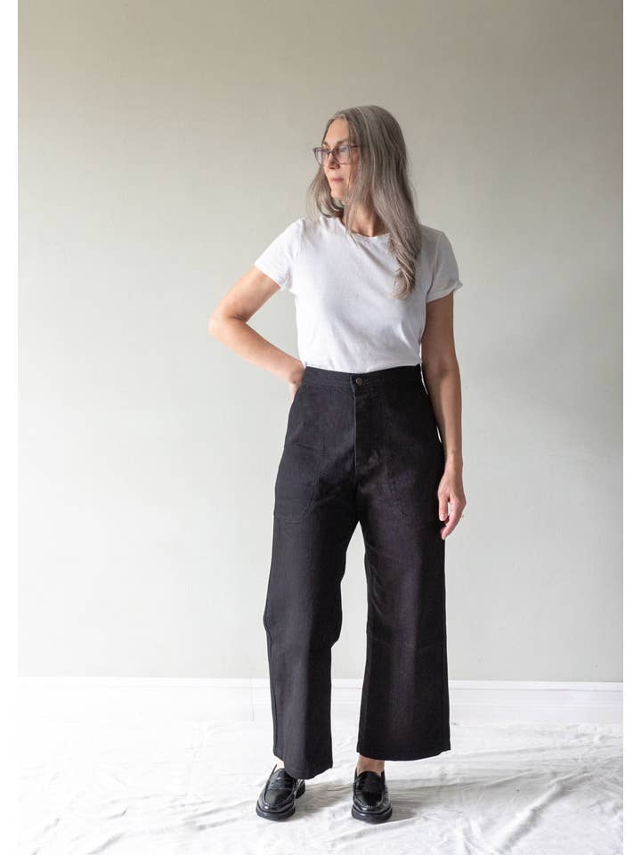UQNATU - Wholesale Pants - Women's - Sailor Pants Denim