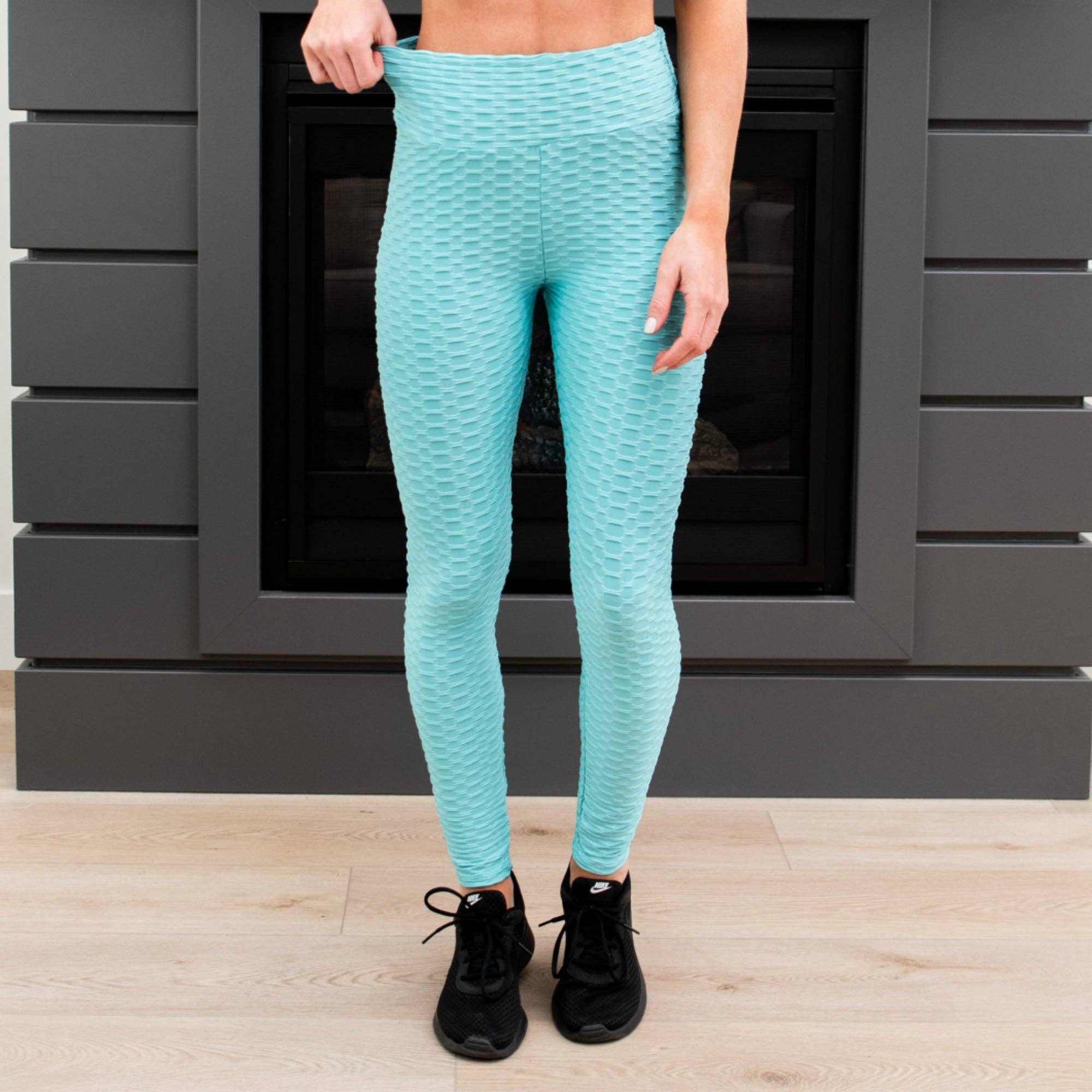 Truly Contagious – Großhandel Sport-/Lounge-Leggings – Damen – Leggings zum Schutz vor Cellulite L Einheitsgröße und Übergröße (T09)21