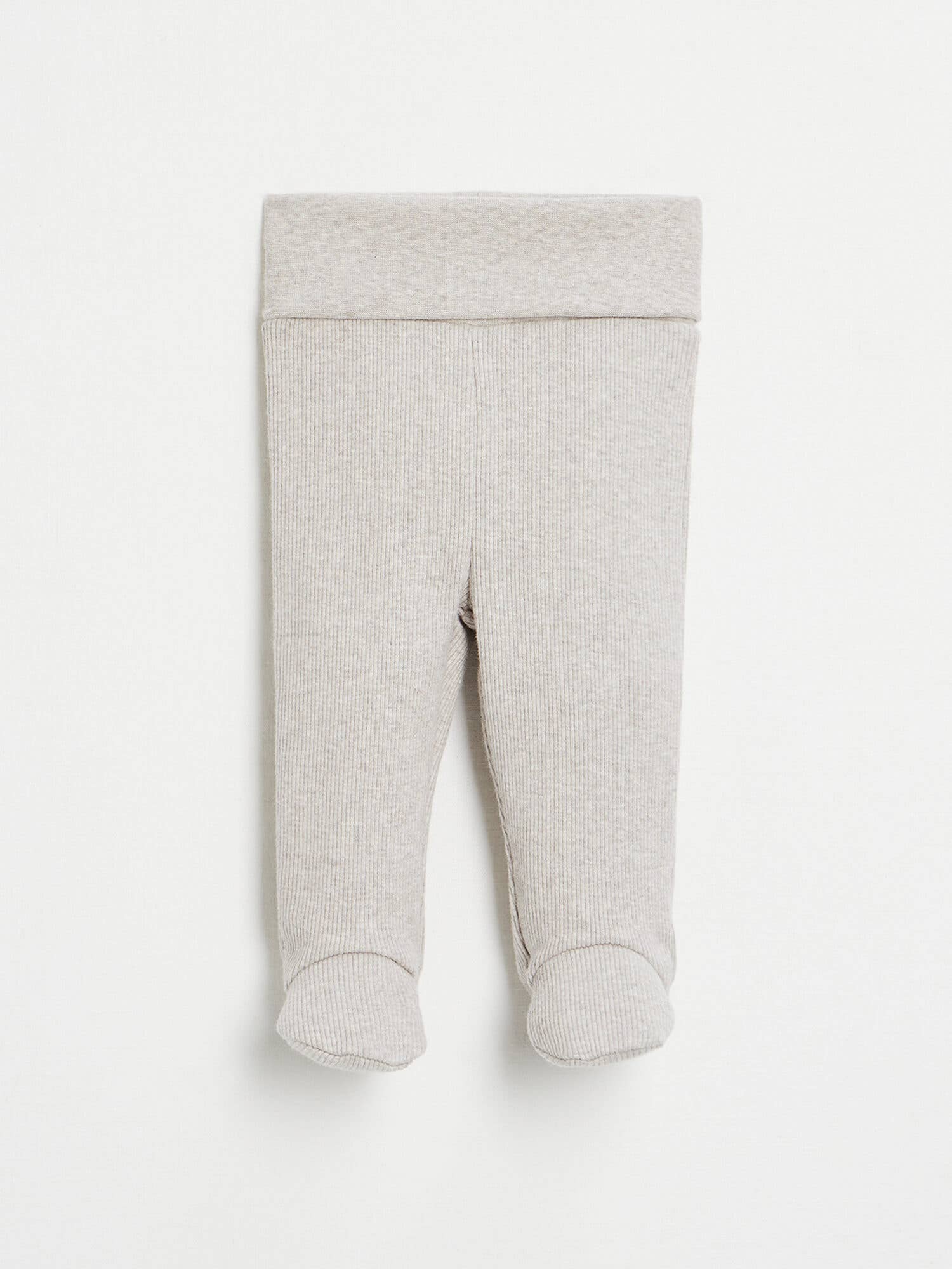 Beige Chiné Foncé IDEO 23 Pima babyoverallerset i bomull, korsad fram för wholesale på Faire2