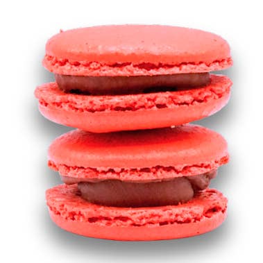 Macarons Red Velvet (35), Handmade Gluten-Free for wholesale by PHIVI BOX