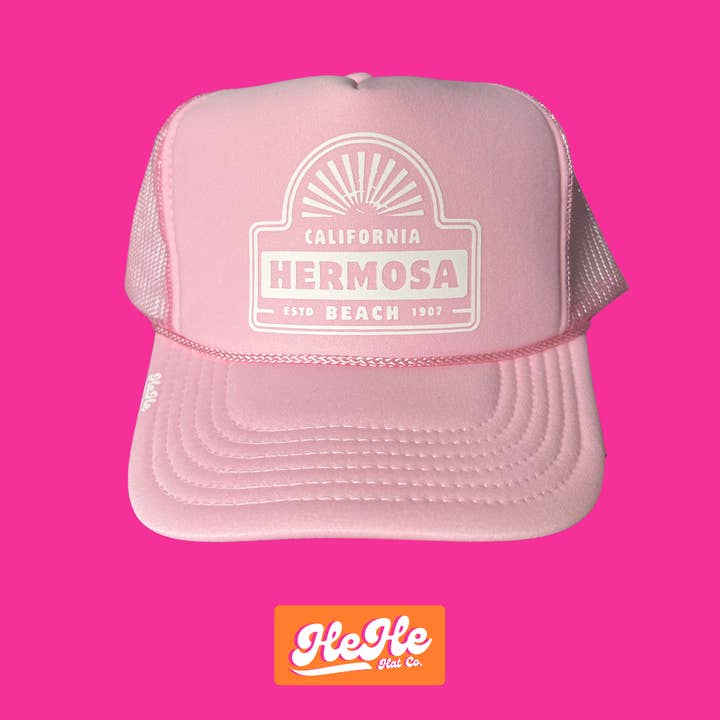 HeHe Hat Co - Wholesale Trucker Hat - Unisex - Hermosa Beach1